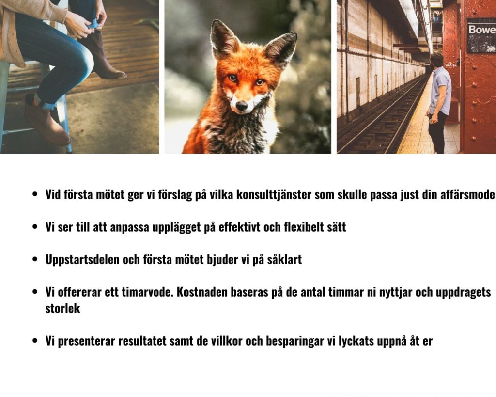 Smarta, flexibla och effektiva event med bästa villkor. 